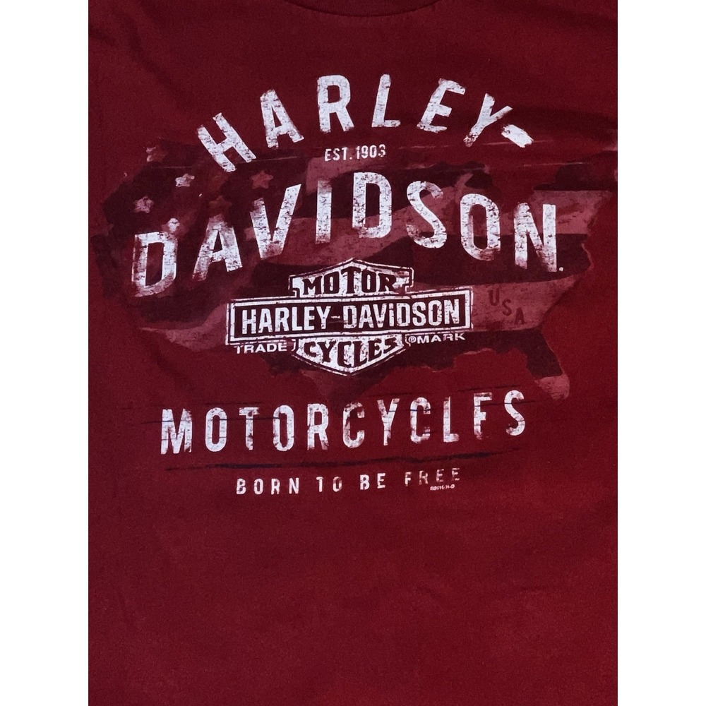 Harley-Davidson Wind River Lawton Fort Sill OK Dealer T-Shirt XL - Picture 3 of 8